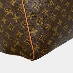 مملوكة مسبقًا Louis Vuitton Brown Monogram Keepall 60