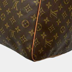 مملوكة مسبقًا Louis Vuitton Brown Monogram Keepall 60