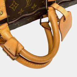 مملوكة مسبقًا Louis Vuitton Brown Monogram Keepall 60