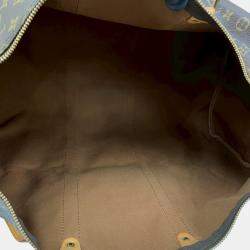 Pre Owned Louis Vuitton Brown Monogram Keepall 55