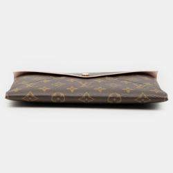 مملوكة مسبقًا Louis Vuitton Brown Monogram Pochette Kirigami Set