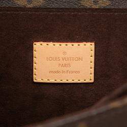 Pre Owned حقيبة لويس فيتون مونيغرام بوشت ميتيس بني
