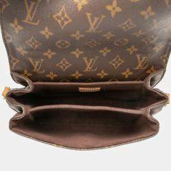 Pre Owned حقيبة لويس فيتون مونيغرام بوشت ميتيس بني
