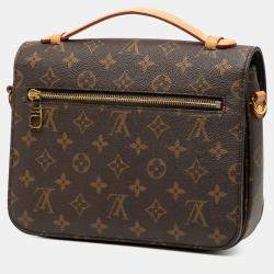 Pre Owned حقيبة لويس فيتون مونيغرام بوشت ميتيس بني