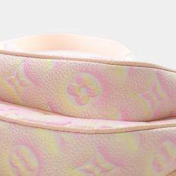 Pre Owned حقيبة لويس فيتون وردي مونوجرام أنبرانت صيف ستاردست مولتي بوشيت أكسسوارات