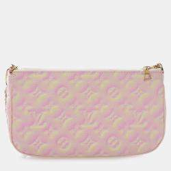 Pre Owned حقيبة لويس فيتون وردي مونوجرام أنبرانت صيف ستاردست مولتي بوشيت أكسسوارات