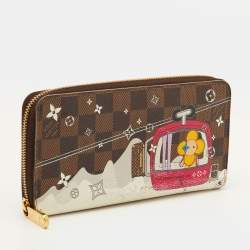 مملوكة مسبقًا محفظة لوي فيتون فيفيان كورشوفيل كانفاس داميه إيبني زيبي