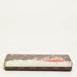 مملوكة مسبقًا محفظة لوي فيتون فيفيان كورشوفيل كانفاس داميه إيبني زيبي