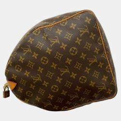 Pre Owned Louis Vuitton Brown Monogram Keepall 55