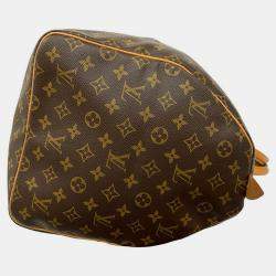 Pre Owned Louis Vuitton Brown Monogram Keepall 55