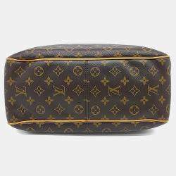 Pre Owned Louis Vuitton Brown Coated Canvas and Leather Delightful PM