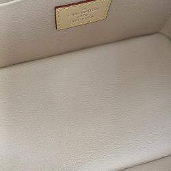 Pre Owned حقيبة نايس ميني قماش معالج بني لويس فويتون