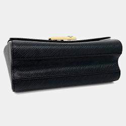 مملوكة مسبقًا حقيبة لوي فيتون تويست جلد إبي أسود MM