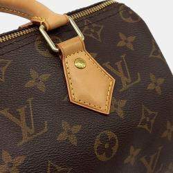 Pre Owned حزام لوي فيتون كانفاس سبيدي 25