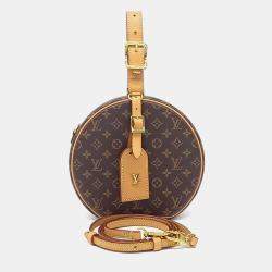 Pre Owned حقيبة لويس فيتون بيتيت بويت شابو بي في سي بني