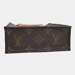 Pre Owned حقيبة لوي فيتون مونوجرام بي في سي بني بيتي ساك بلا