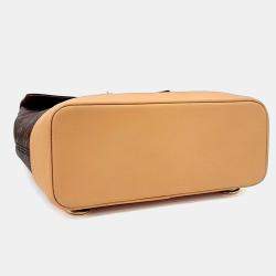 Pre Owned Louis Vuitton Brown Canvas Monogram Soho MM