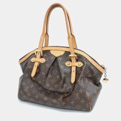 Pre Owned حقيبة لويس فيتون تيفولي قماش كانفاس مونوجرام بني الحجم الكبير