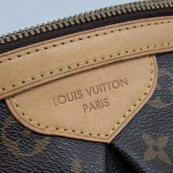 Pre Owned حقيبة لويس فيتون تيفولي قماش كانفاس مونوجرام بني الحجم الكبير