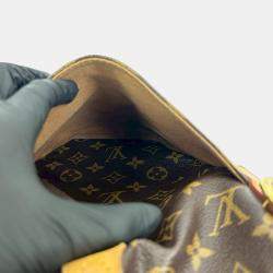 Pre Owned Louis Vuitton Brown Monogram Totally PM