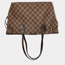 Pre Owned حقيبة لوي فيتون نيفرفول بي إم دامير إبين بني