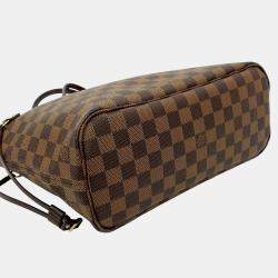 Pre Owned حقيبة لوي فيتون نيفرفول بي إم دامير إبين بني