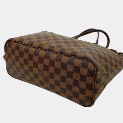 Pre Owned حقيبة لوي فيتون نيفرفول بي إم دامير إبين بني