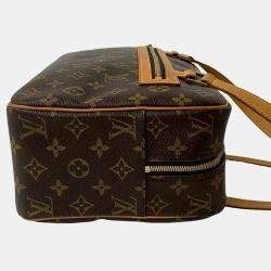 Pre Owned حقيبة كتف لويس فيتون بني مونوغرام سيتي جي إم