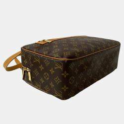 Pre Owned حقيبة كتف لويس فيتون بني مونوغرام سيتي جي إم