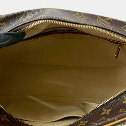 Pre Owned حقيبة كتف لويس فيتون بني مونوغرام سيتي جي إم