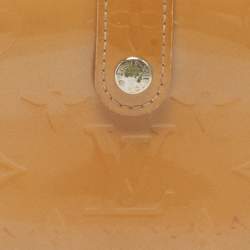 مملوكة مسبقًا Louis Vuitton Porte Monnaie Noisette Monogram Vernis Wallet