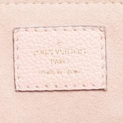 Pre Owned Louis Vuitton Georges BB Pink Monogram Empreinte Leather Bag