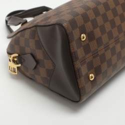 Pre Owned Louis Vuitton Damier Ebene Canvas Kensington Bowling Bag