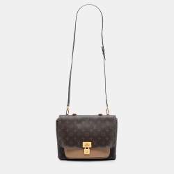 Pre Owned Louis Vuitton Brown Monogram Marignan