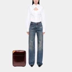 Pre Owned Louis Vuitton Red Monogram Vernis Pegase 45