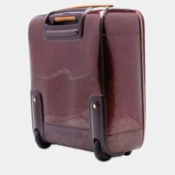 Pre Owned Louis Vuitton Red Monogram Vernis Pegase 45