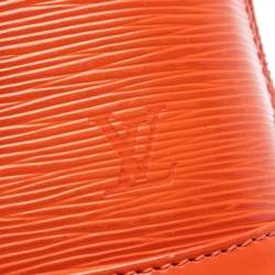 مملوكة مسبقًا Louis Vuitton Orange Epi Alma BB