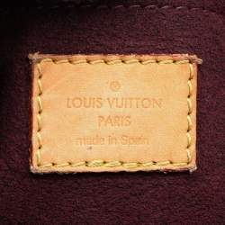 Pre Owned حقيبة لوي فيتون مونتيني مونوغرام بنية ميديوم