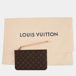 مملوكة مسبقًا حقيبة لوي فيتون نيفرفول روز بيج مونوغرام متوسطة الحجم