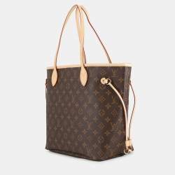 مملوكة مسبقًا حقيبة لوي فيتون نيفرفول روز بيج مونوغرام متوسطة الحجم