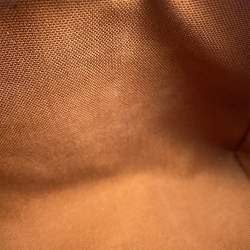 Pre Owned Louis Vuitton Keepall Bandouliere 25 Brown Monogram Canvas Duffel Bag