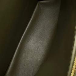 Pre Owned حقيبة لويس فيتون جلد كالف خمري /كاكي مقاس متوسط