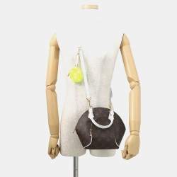 Pre Owned Louis Vuitton Ellipse Brown/White/Yellow Monogram Size Bb