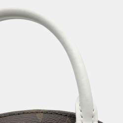 Pre Owned Louis Vuitton Ellipse Brown/White/Yellow Monogram Size Bb