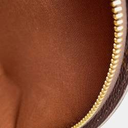 Pre Owned Louis Vuitton Ellipse Brown/White/Yellow Monogram Size Bb