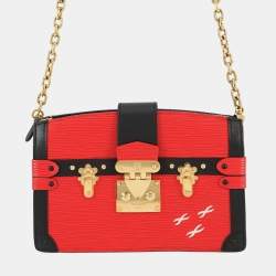 مملوكة مسبقًا Louis Vuitton Trunk Clutch Red Epi Leather