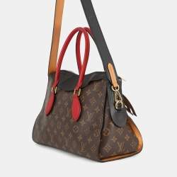 مملوكة مسبقًا حقيبة لوي فيتون تويليز جلد مونوغرام نوار توت