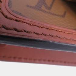 Pre Owned Louis Vuitton Dauphine Pico Black Monogram Reverse Canvas Mini Bag