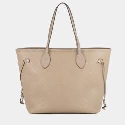 Pre Owned حقيبة لوي فيتون نيفرفول تورترل مونوجرام أمبرينت جلد مقاس إم إم