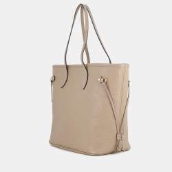 مملوكة مسبقًا حقيبة لوي فيتون نيفرفول تورترل مونوجرام أمبرينت جلد مقاس إم إم